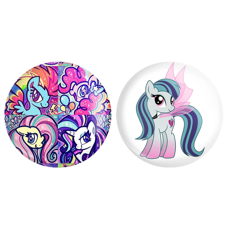 مگنت خندالو طرح اسب تکشاخ کد 10621065 مجموعه 2 عددی