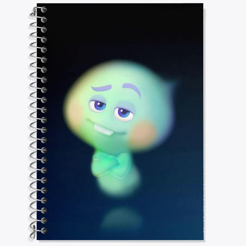 دفتر لغت 50 برگ خندالو مدل انیمیشن روح Soul کد 3390