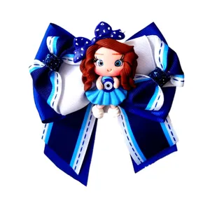 گیره مو دخترانه مدل پاپیون چشم نظر