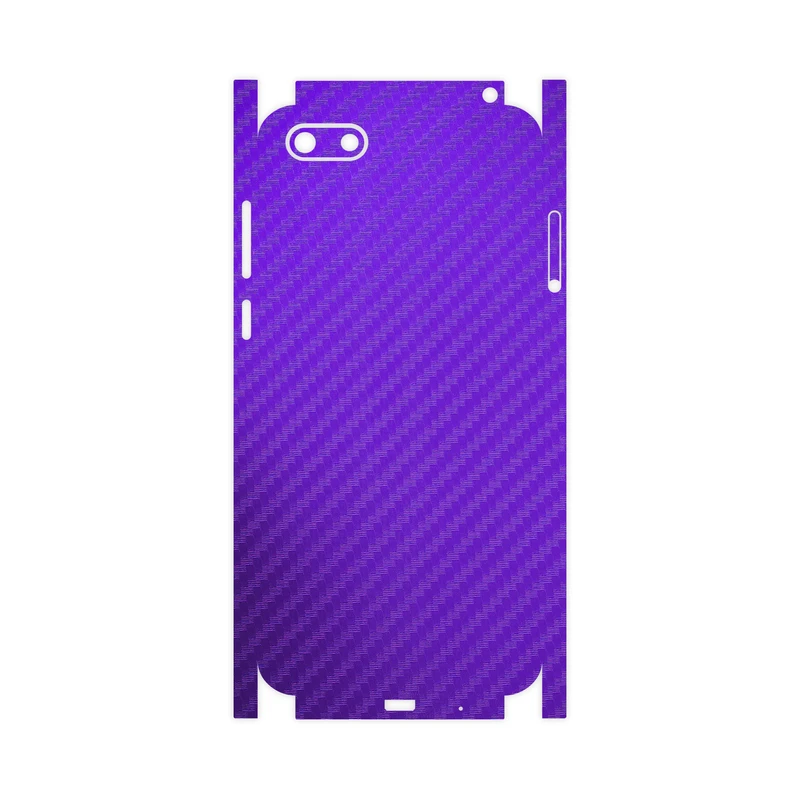 برچسب پوششی ماهوت مدل Purple-Fiber-FullSkin مناسب برای گوشی موبایل هوآوی Y5 Prime 2018