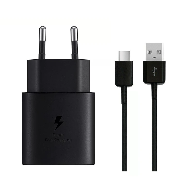 شارژر دیواری مدل 25W به همراه کابل تبدیل USB-C