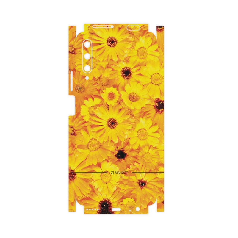 برچسب پوششی ماهوت مدل Yellow-Flower-FullSkin مناسب برای گوشی موبایل هوآوی Y9S