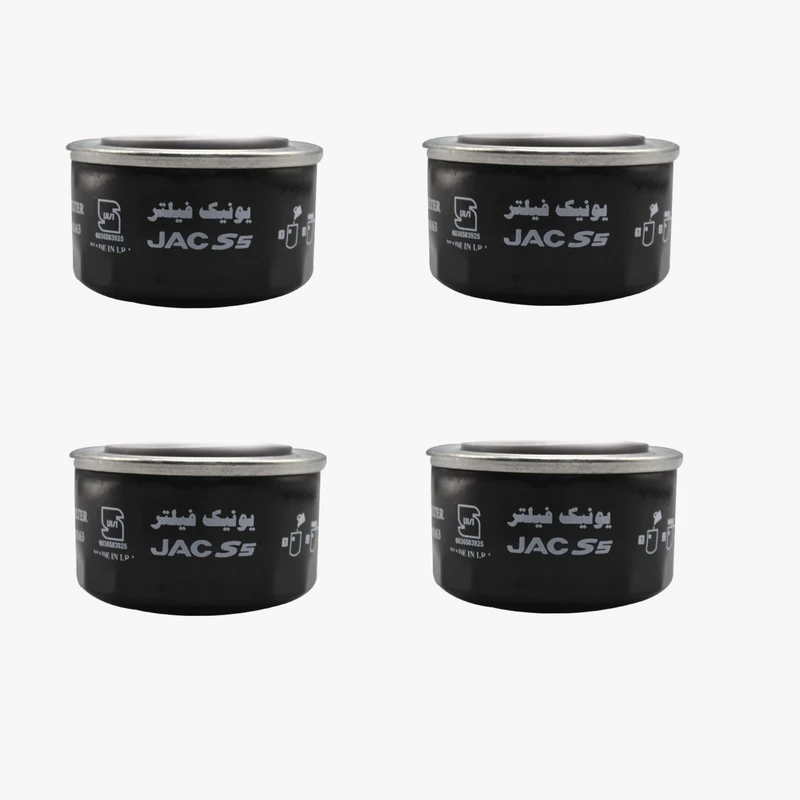فیلتر روغن یونیک فیلتر مدل 0163 مناسب برای جک S5 بسته 4 عددی
