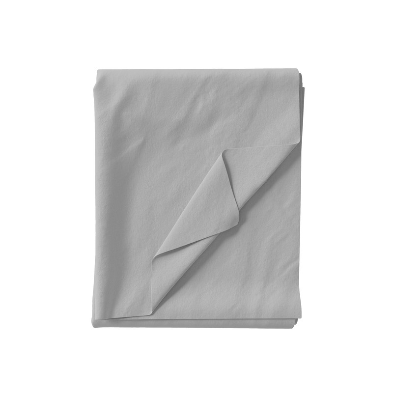 ملحفه خانه سفید مدل میکرو سایز 245x200 سانتی متر