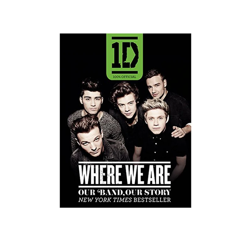 کتاب Where We Are -Our Band Our Story 100% Official اثر HarperCollins انتشارات HarperCollins