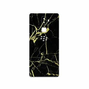 MAHOOT Graphite-Gold-Marble Cover Sticker for BlackBerry Evolve