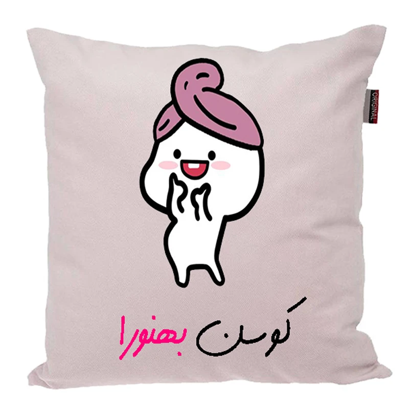 کوسن ناریکو مدل اسم شخصی طرح دخترانه اسم بهنورا کد 03642