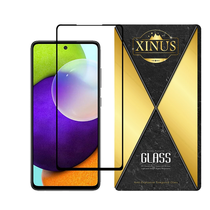 محافظ صفحه نمایش فول ژینوس مدل  FULPLUSX مناسب برای گوشی موبایل سامسونگ Galaxy A52 5G / 4G