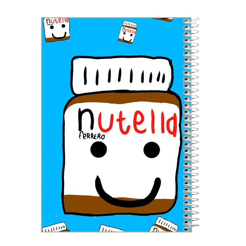 دفتر زبان 60 برگ طرح نوتلا کد z200