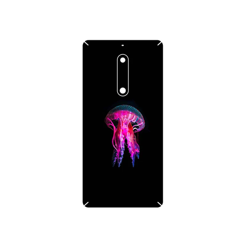 برچسب پوششی ماهوت مدل jellyfish مناسب برای گوشی موبایل نوکیا 5