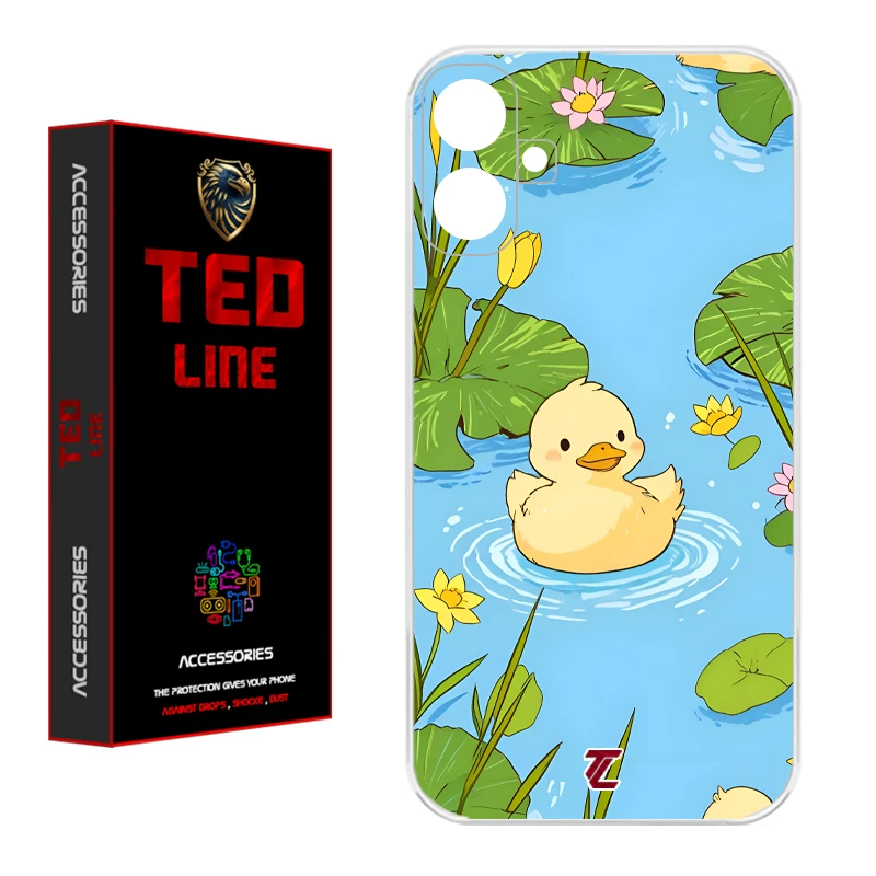 کاور تدلاین طرح اردک کد 1183 مناسب برای گوشی موبایل سامسونگ Galaxy A07
