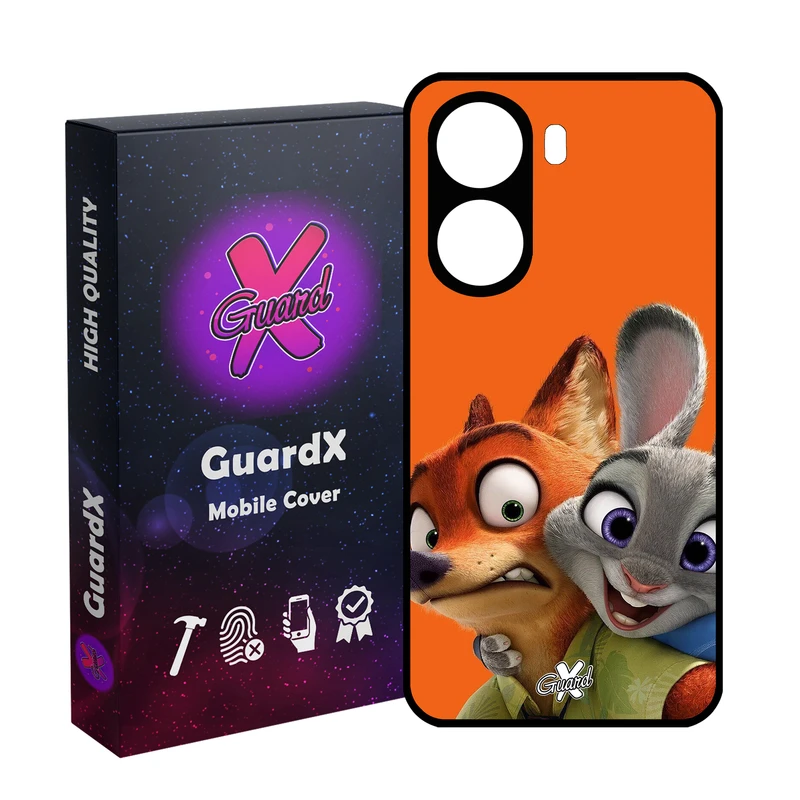 کاور گارد ایکس طرح Zootopia مدل 10047 مناسب برای گوشی موبایل شیائومی Poco X7 Pro