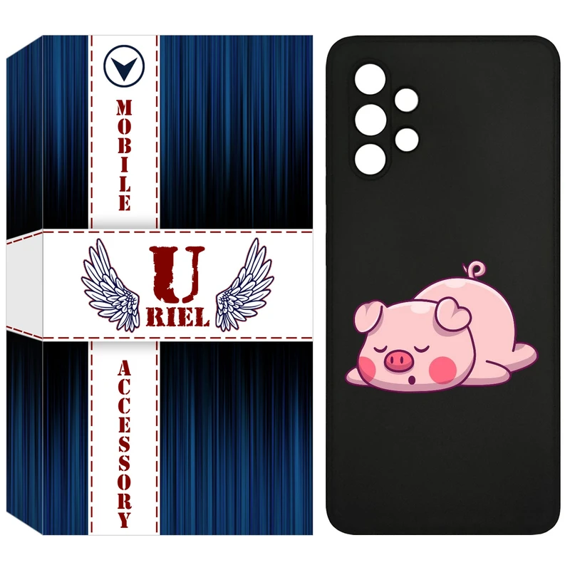 کاور یوریل مدل KSH کد 42 طرح پیگی مناسب برای گوشی موبایل سامسونگ Galaxy A32 4G