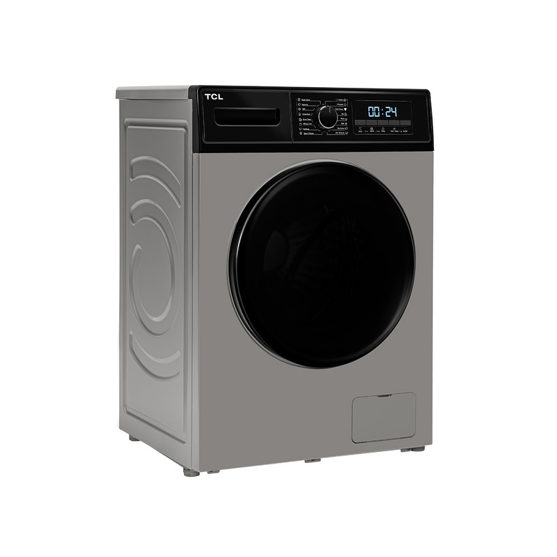 ماشین لباسشویی تی سی ال مدل G82-BS/BW ظرفیت 8 کیلوگرم