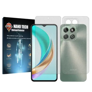 Nano tech matte screen protector suitable for Honor X6b mobile phone along with back of the phone