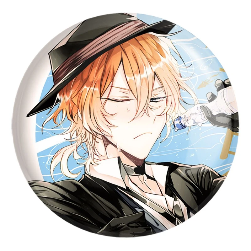 پیکسل خندالو طرح چویا سان انیمه سگ های ولگرد بانگو کد 11756 مدل بزرگ