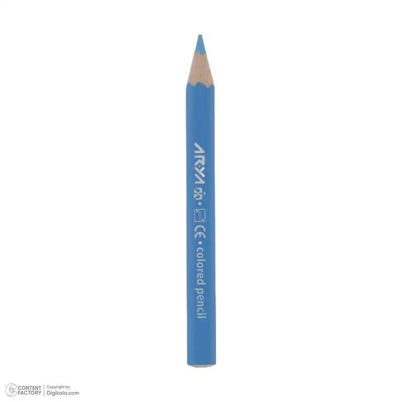 مداد رنگی 12 رنگ آریا مدل 3072