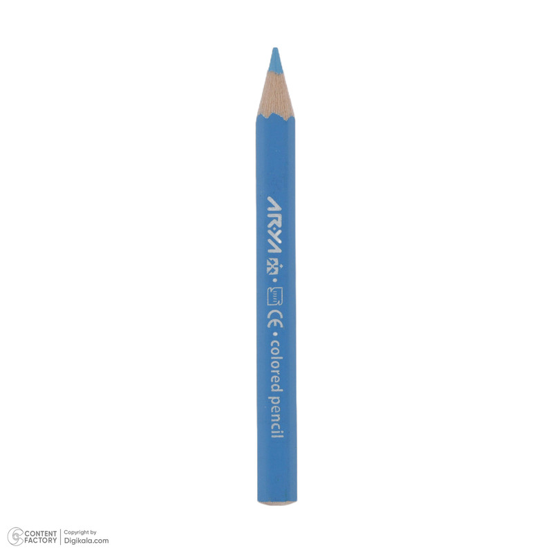 مداد رنگی 12 رنگ آریا مدل 3072