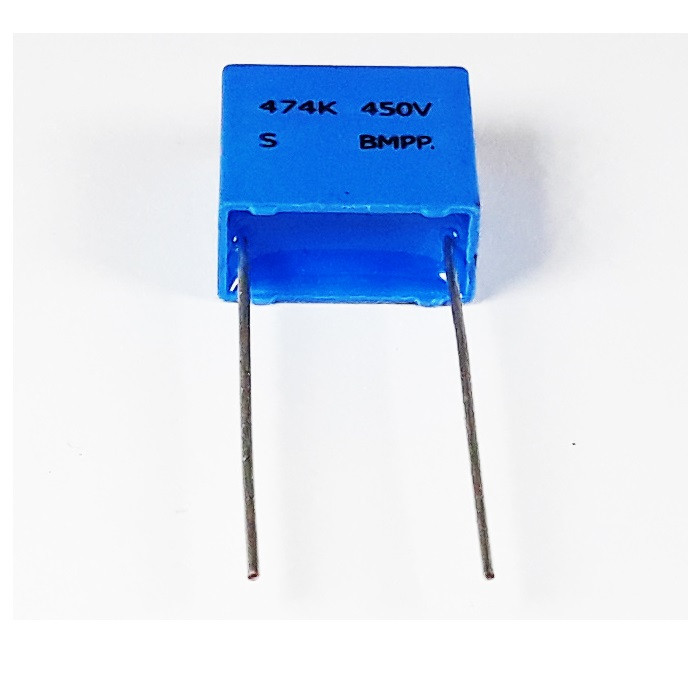 خازن 470 نانو فاراد مدل MKT-B474 بسته 4 عددی