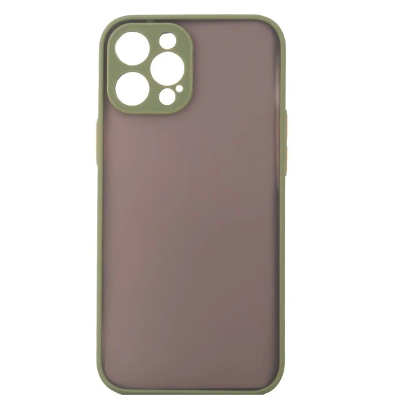 کاور پشت مات دور رنگی مناسب برای گوشی اپل iphone 12 pro max