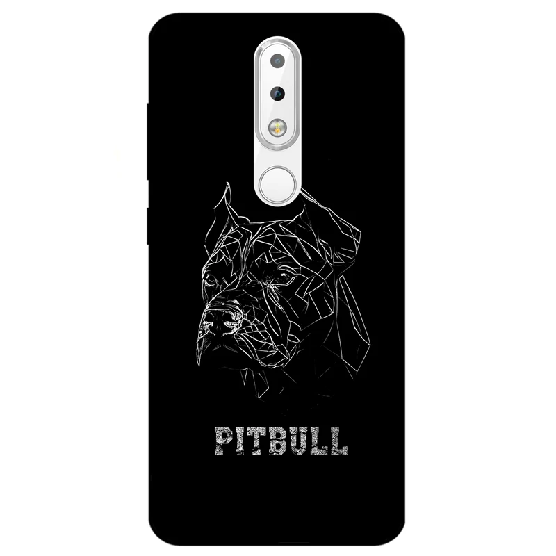 کاور مگافون طرح پیتبول مدل 1883 مناسب برای گوشی موبایل نوکیا 6.1 Plus / X6 