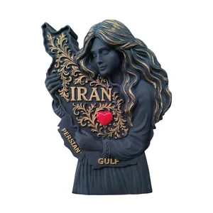 مجسمه بتنی مدل قلب ایران