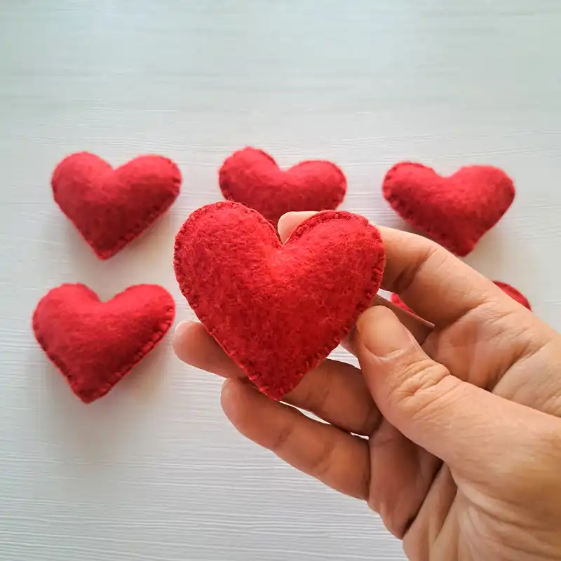 ابزار کادویی مدل قلب بسته 6 عددی