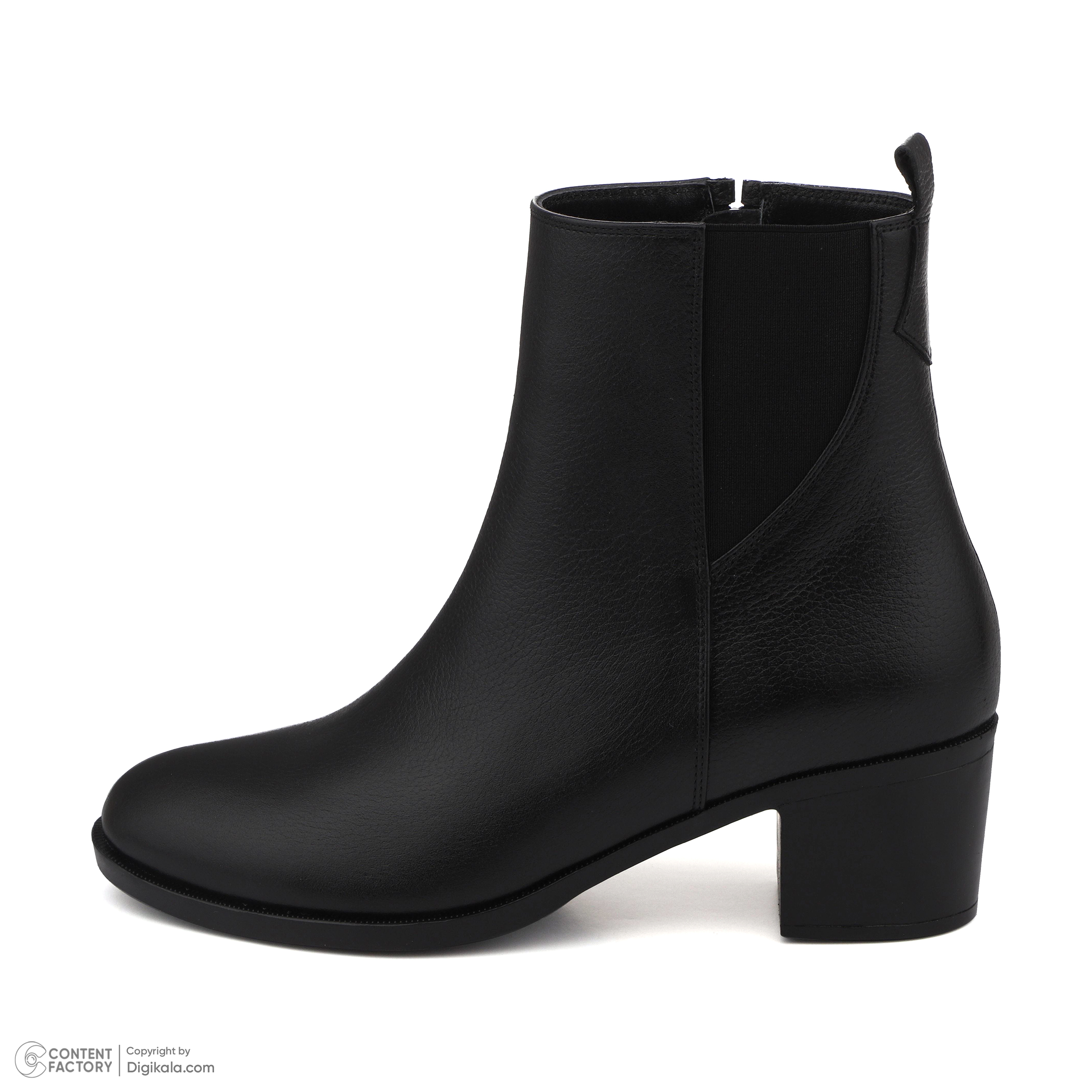 نیم بوت زنانه چرم مشهد مدل J2509-001