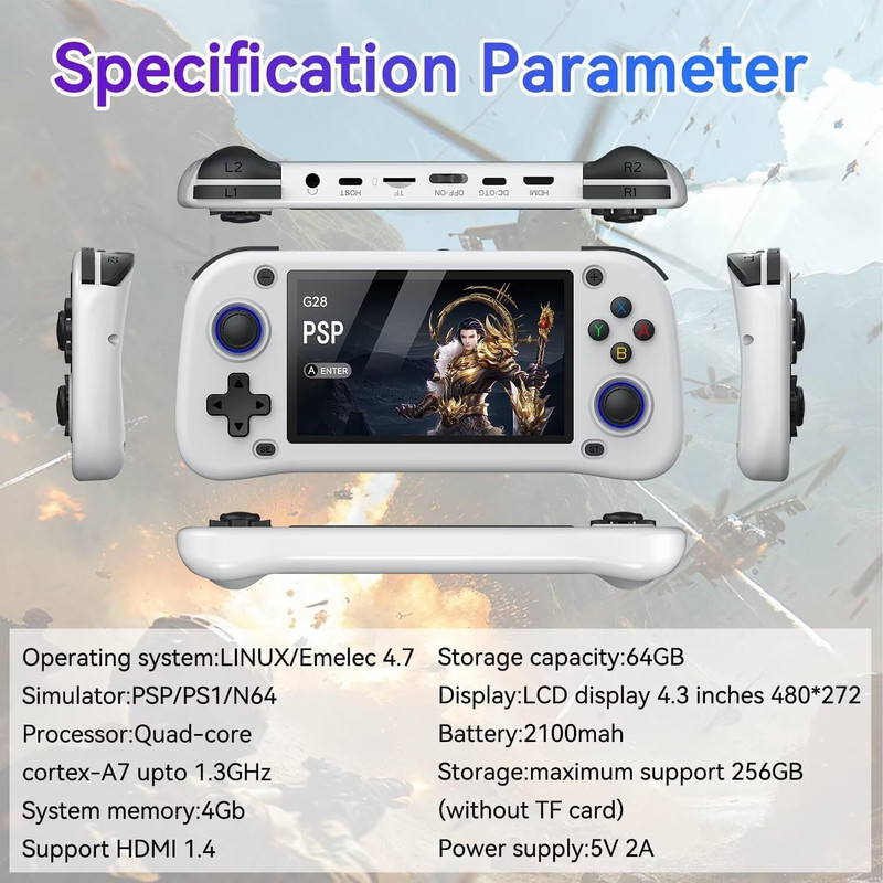 کنسول بازی قابل حمل مدل G28