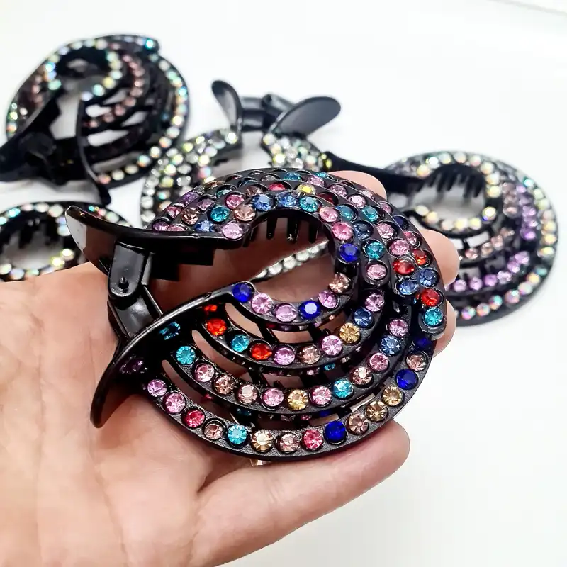 کلیپس مو زنانه مدل سامورایی دم اسبی کد brg SD10