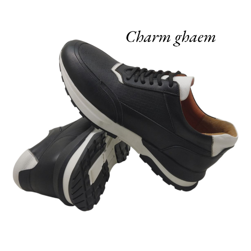 کفش روزمره زنانه چرم قائم مدل Z108