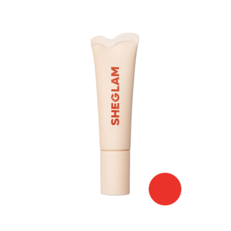 رژ لب مایع براق شیگلم مدل Crystal Glaze Melon Pop شماره 06 رنگ قرمز
