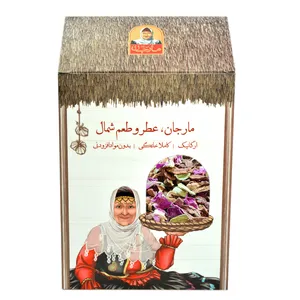 دمنوش سیب به گلابی گل محمدی هل بهارنارنج مارجان - 300 گرم