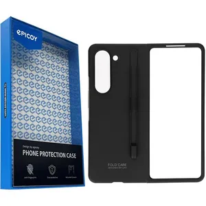 Epicoy Casual Fold Pen Holder phone case for Samsung Galaxy Z Fold 5  