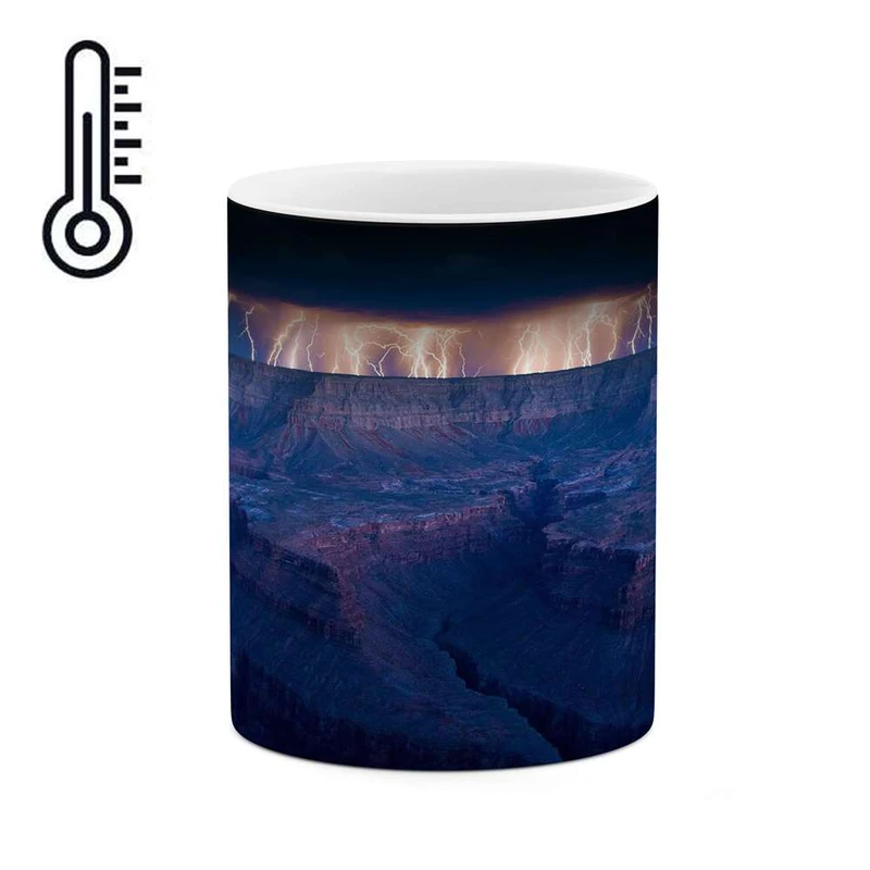 ماگ حرارتی کاکتی مدل رعد و برق کد  mgh12606