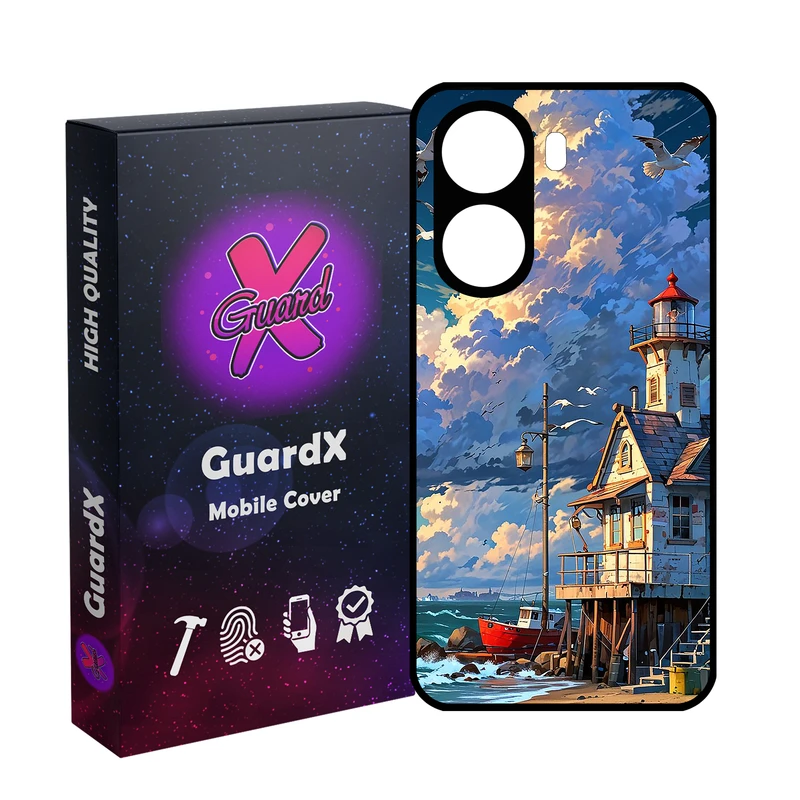 کاور گارد ایکس طرح ساحل دریا مدل 10773 مناسب برای گوشی موبایل شیائومی Poco X7 Pro