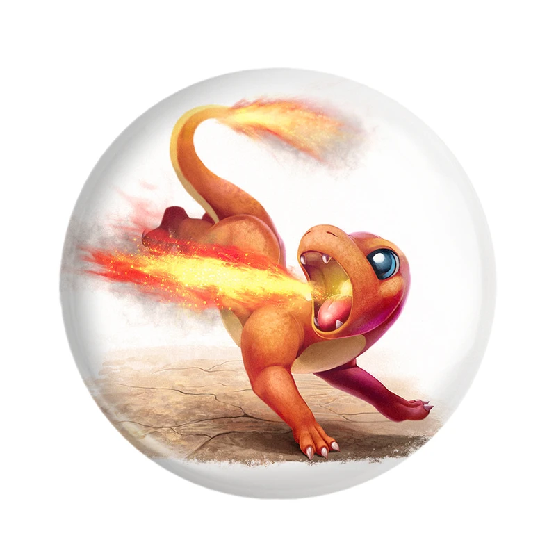 مگنت خندالو طرح هیتوکاگه انیمه پوکمون کد 17355