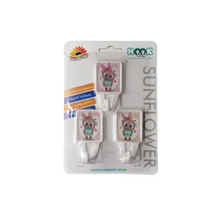 آویز حوله هوک مدل sunflower بسته 3 عددی