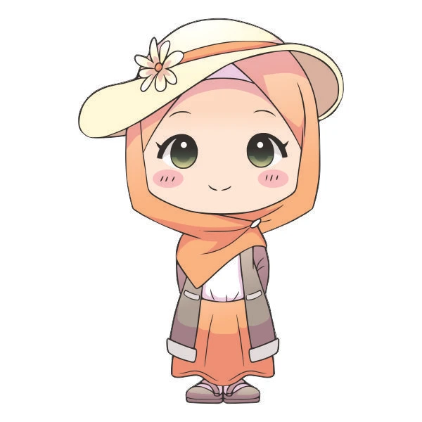 استند تولد طرح دختر باحجاب کد 60