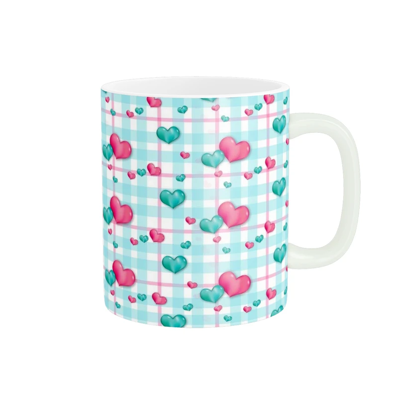 ماگ پاد آفرین طرح قلب کد 5884