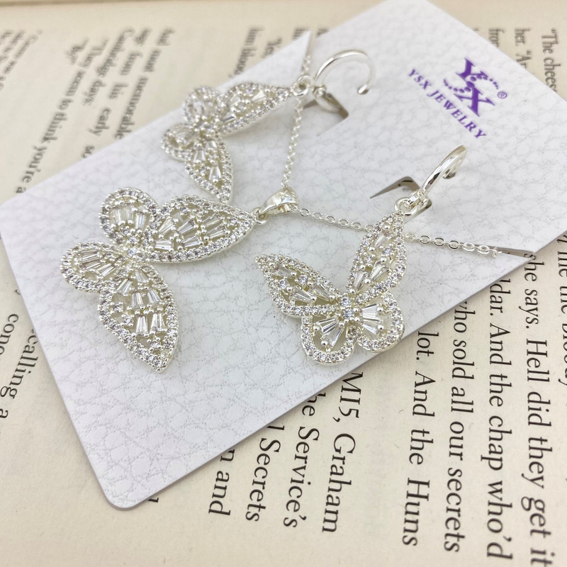 نیم ست زنانه وای اس ایکس مدل پروانه کد M4102