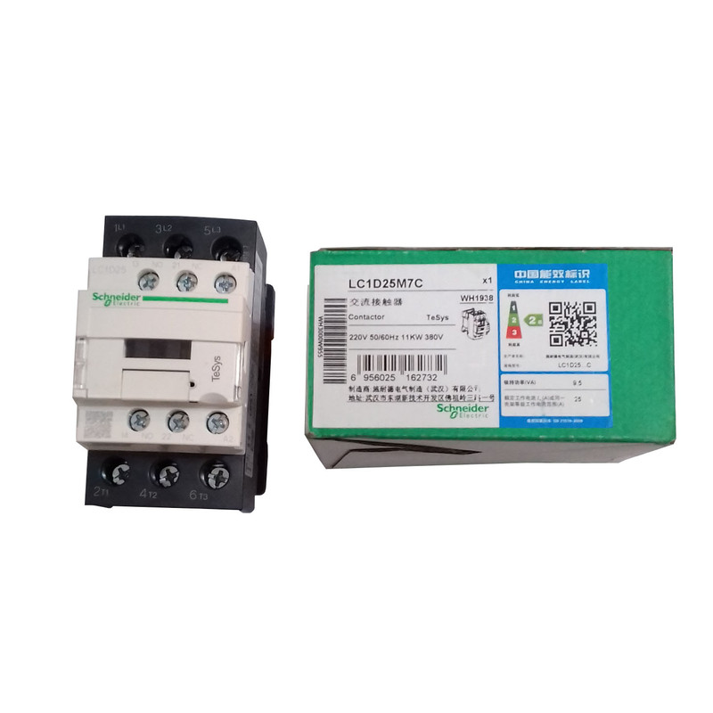 کنتاکتور 25 آمپر اشنایدر الکتریک مدل LC1D25