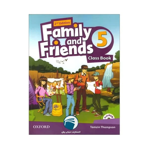 کتاب American Family and Friends 5 Second Edition اثر Tamzin Thompson انتشارات دنیای زبان