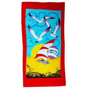 حوله استخری طرح پرنده کد SW-22 سایز 150x80 سانتی متر