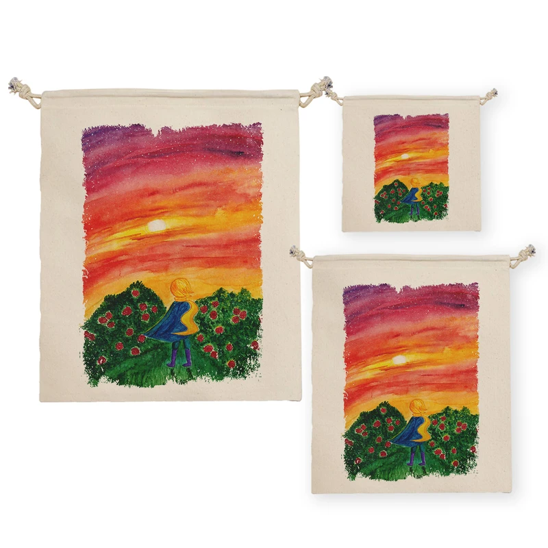 نظم دهنده ترمه طراحان ایده مدل شازده کوچولو در باغ کد cfp2033 مجموعه سه عددی