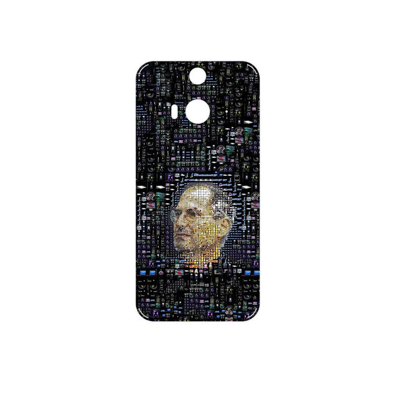 برچسب پوششی ماهوت مدل Collage of Steve Jobs 2 مناسب برای گوشی موبایل اچ تی سی Butterfly 2