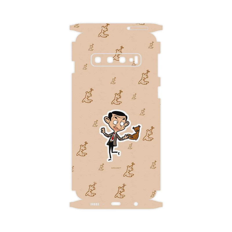 برچسب پوششی ماهوت مدل Mr.Bean-FullSkin مناسب برای گوشی موبایل سامسونگ Galaxy S10
