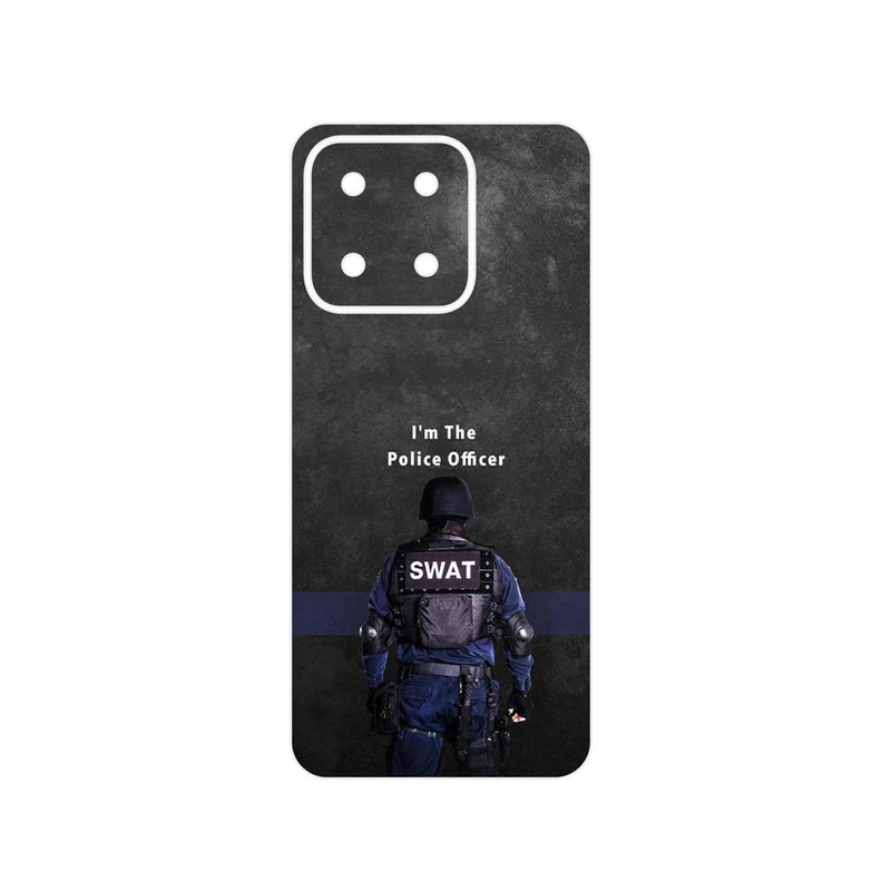 برچسب پوششی ماهوت مدل Police Officer مناسب برای گوشی موبایل آنر X5b Plus