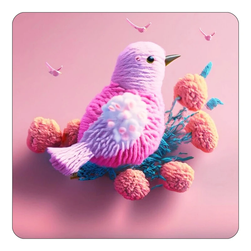 مگنت کاکتی طرح حیوانات رنگی مدل mp26483