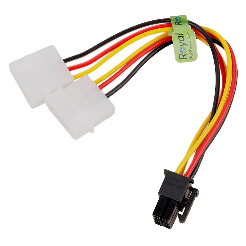 کابل برق کارت گرافیک 6 پین به ساتا رویال مدل P315